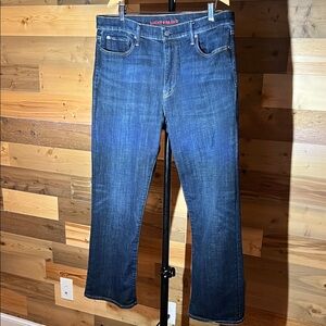 Lucky Brand Men's Deep Blue Straight Jeans 36x32